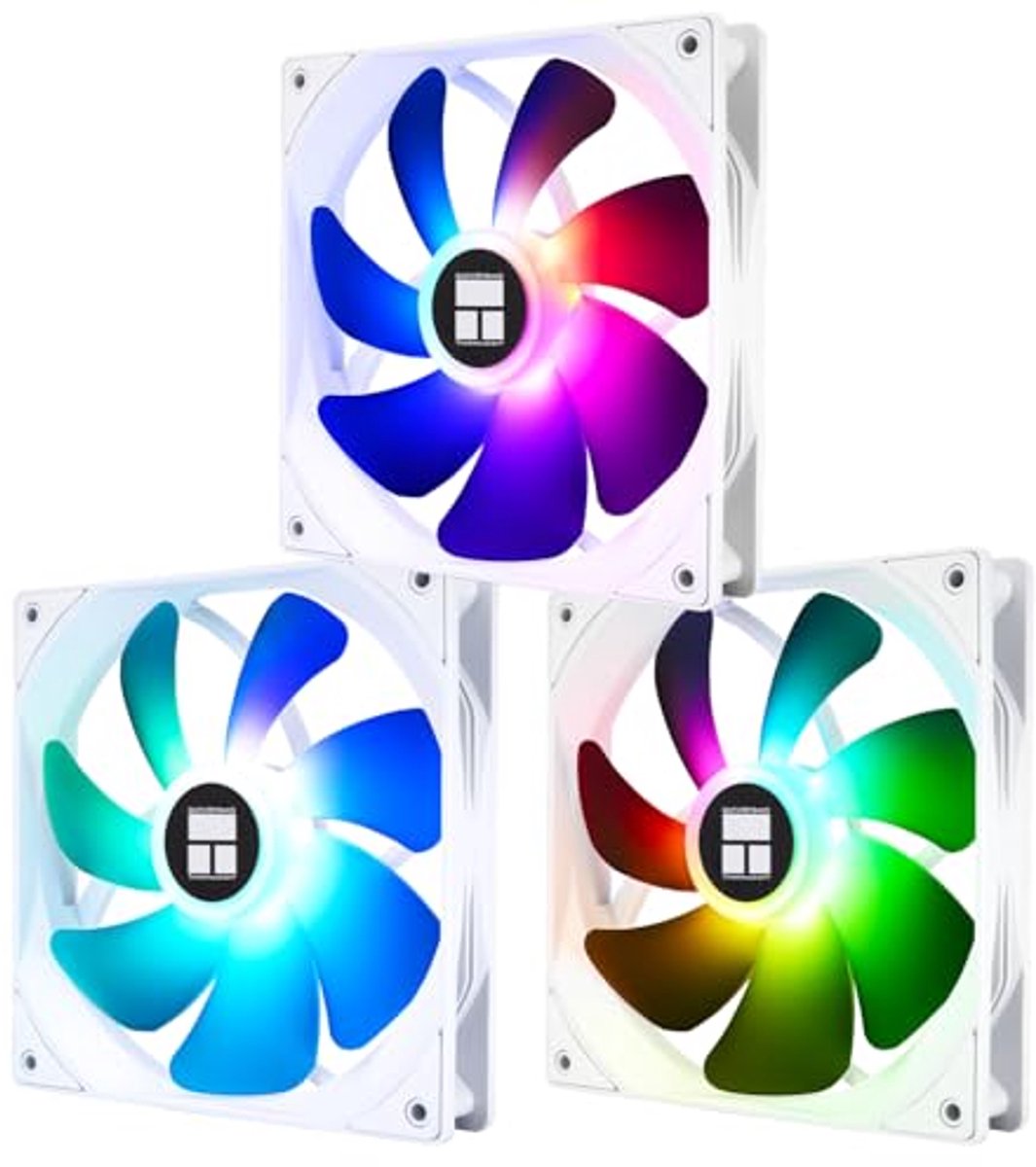 Stille 14 cm PWM CPU-ventilator met hoge snelheid voor computerbehuizingen - 3 stuks