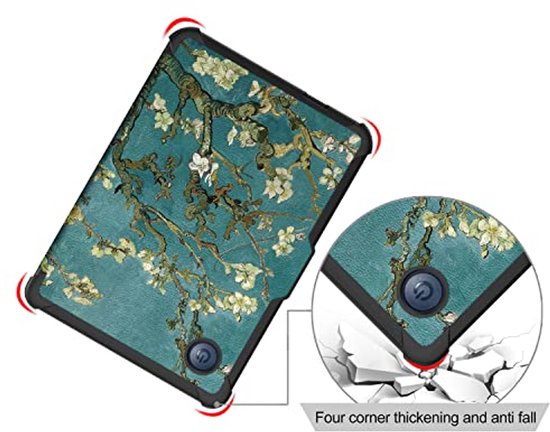 Stylische hoes voor 6 inch eReaders met automatische slaapfunctie — afbeelding 5