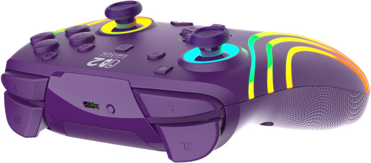 Turtle Beach Afterglow - Draadloze Controller - Nintendo Switch 2 - Paars – foto 3