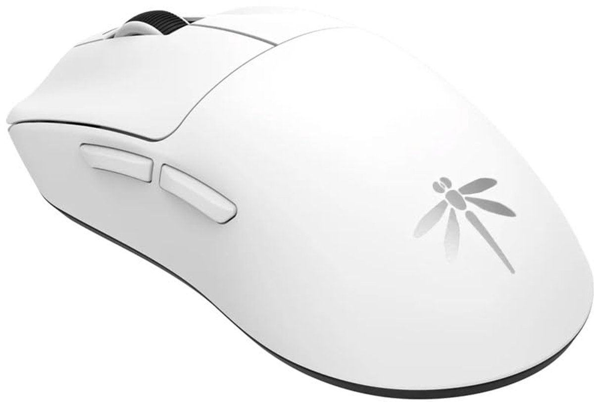 Draadloze Gaming Mouse F1 PRO MAX - Wit
