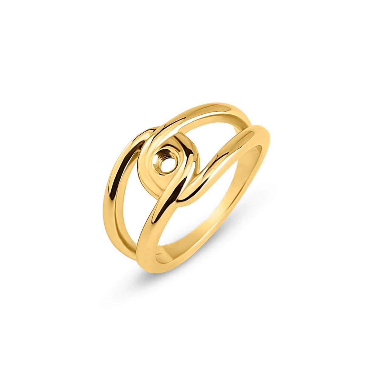 Melano Twisted Ring Tori Goud