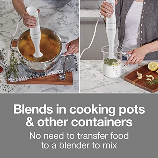 Elektrische handmixer met afneembare mixstaaf, vaatwasmachinebestendig, 2 snelheden, 150 watt — afbeelding 4