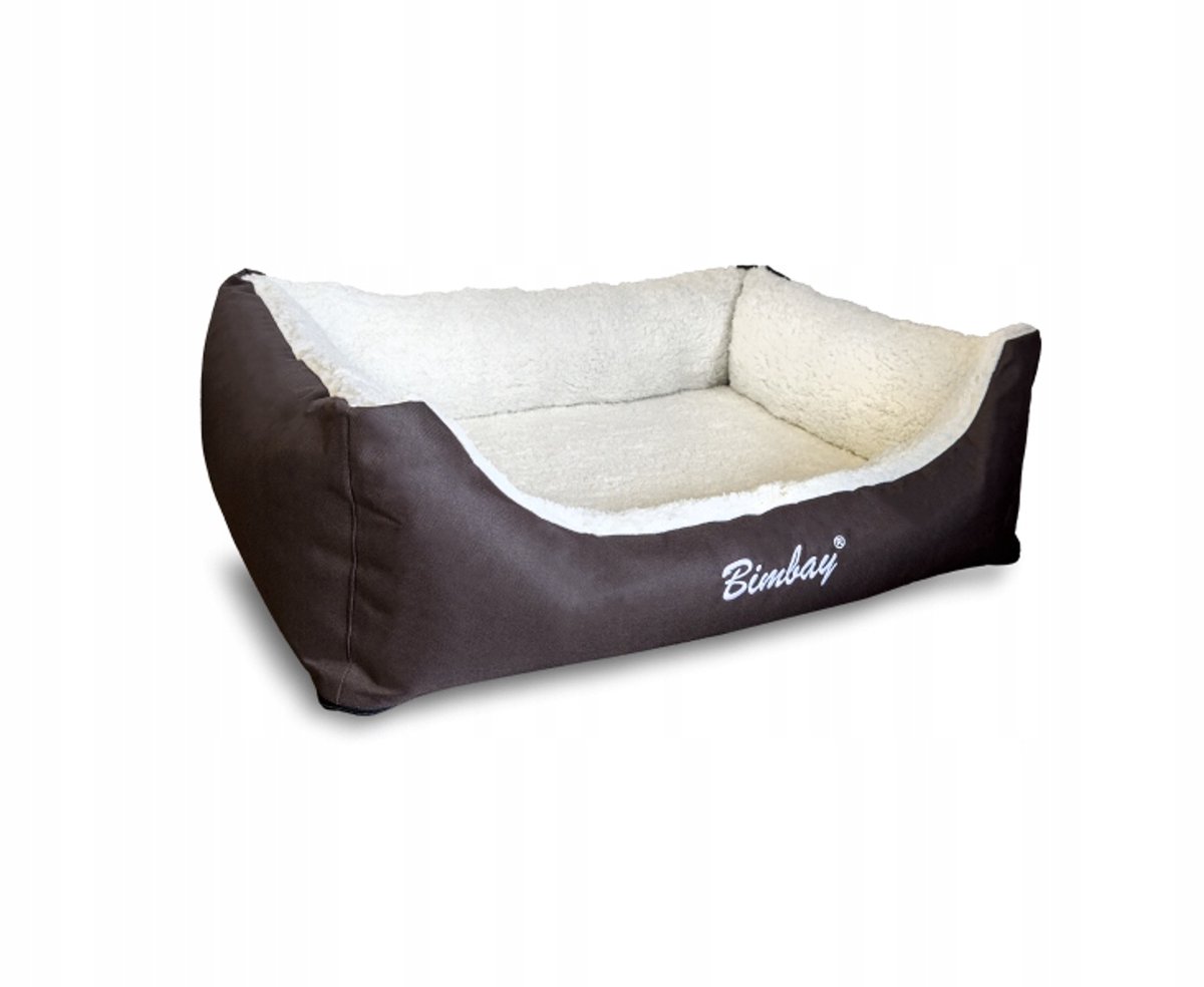Hondenmand Bank Beer Ecru - 100 x 80cm