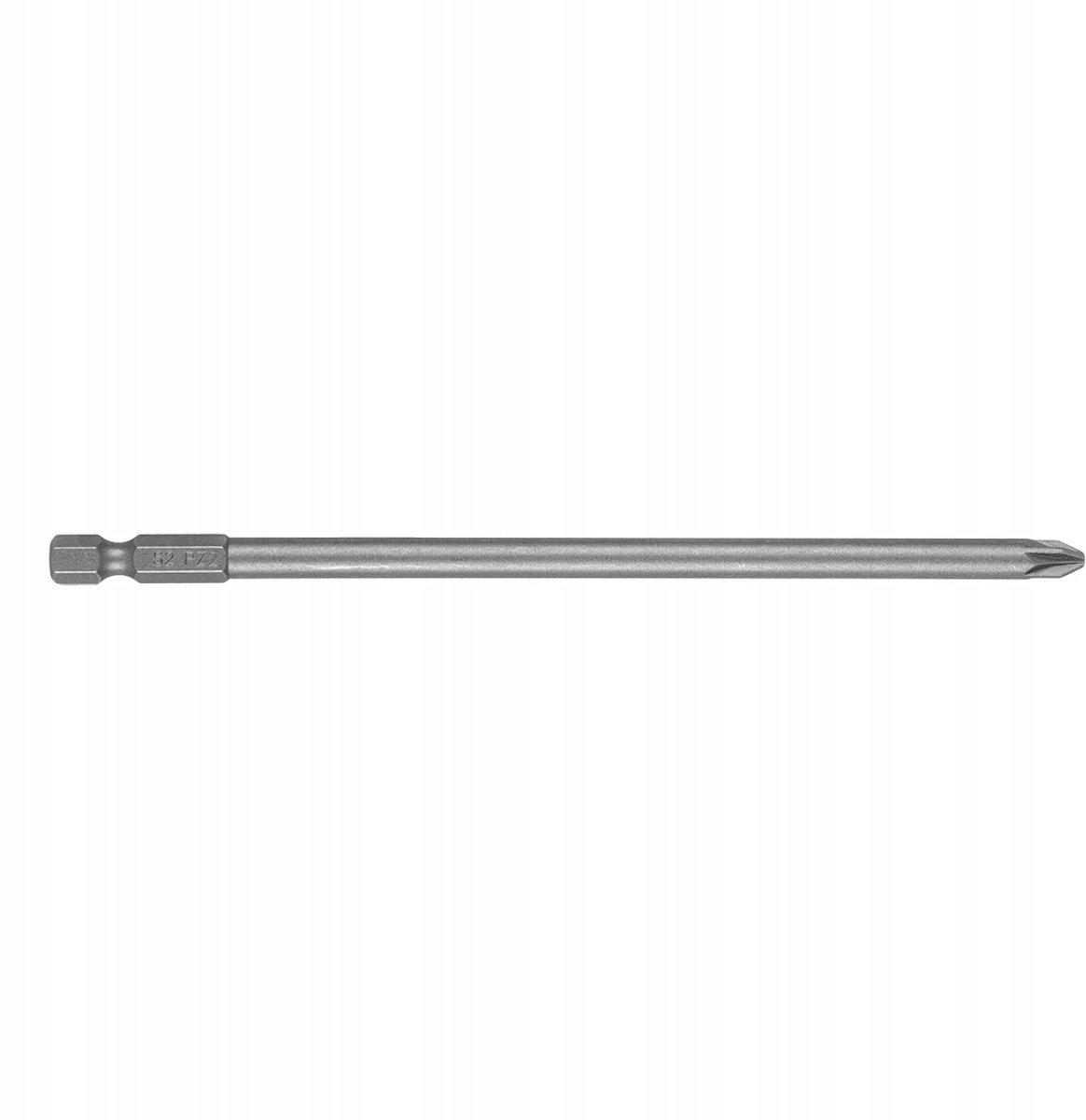 Schroefbit PZ2 x 150mm 1/4" HEX - Staal S2