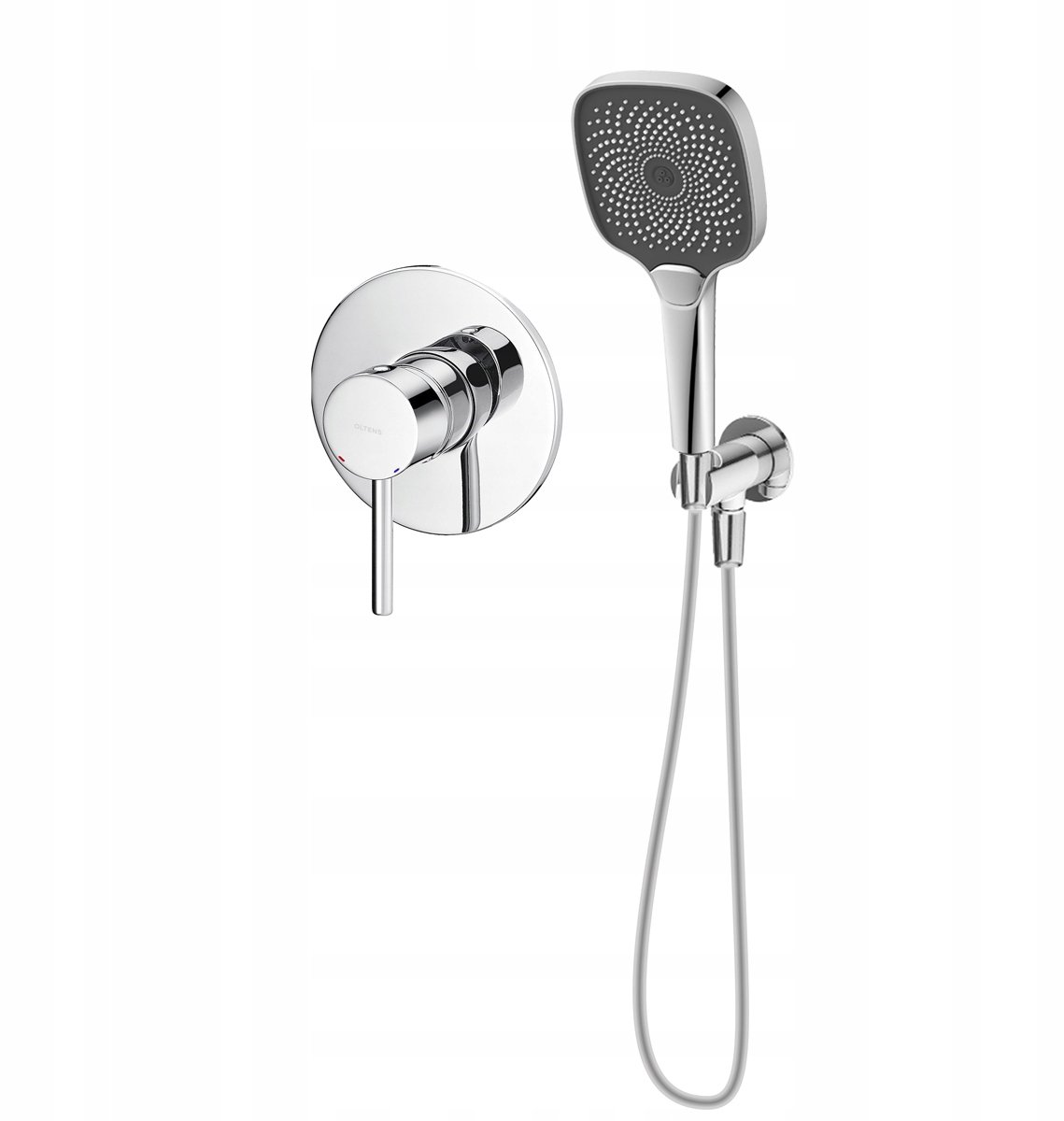 Oltens Molle Douchekraan Set Inbouw met 3-Functie Handdouche Chroom