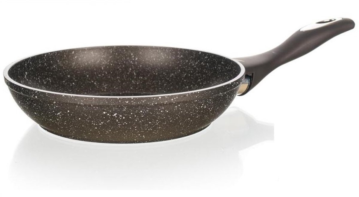Banquett Granite Brown Koekenpan 20cm - Inductie Geschikt