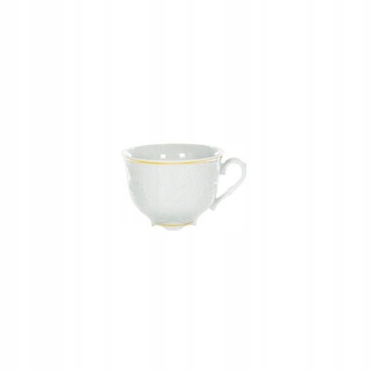 Porseleinen Koffiekop Rococo 330 ml met gouden rand