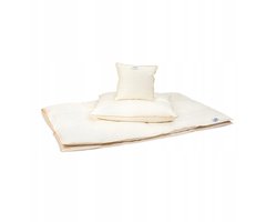 Mr. Pillow Winterspreien 135x200cm - 60% hele endons - Ecru