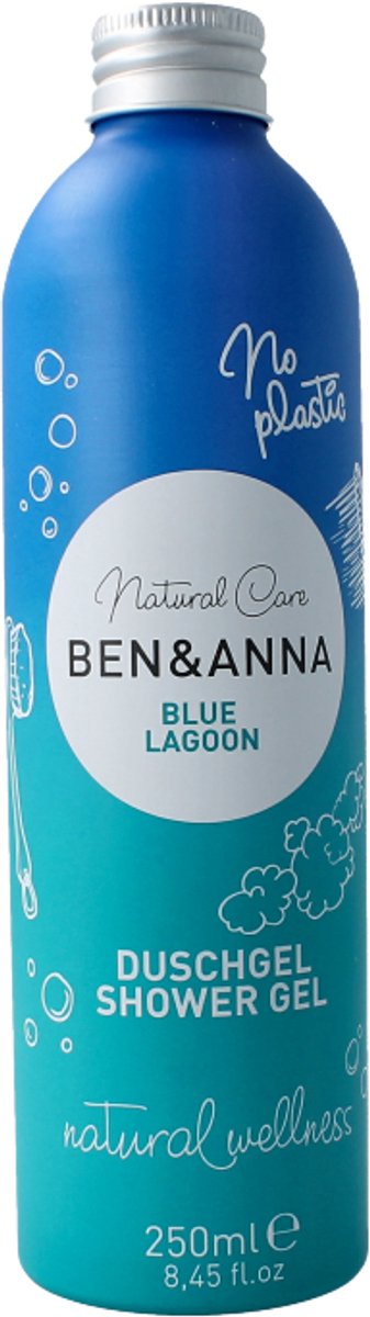 Ben & Anna Douchegel blue lagoon 250 Milliliter