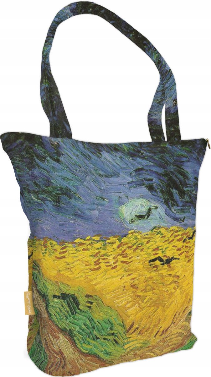 Van Gogh "Korenveld met kraaien" Shopper Tas - Kunst & Stijl