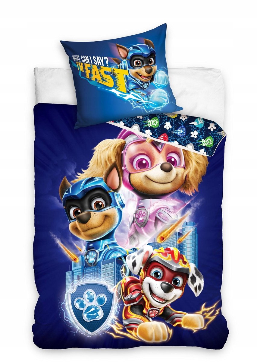 Paw Patrol Kinderbeddengoed Set 160x200 cm Katoen