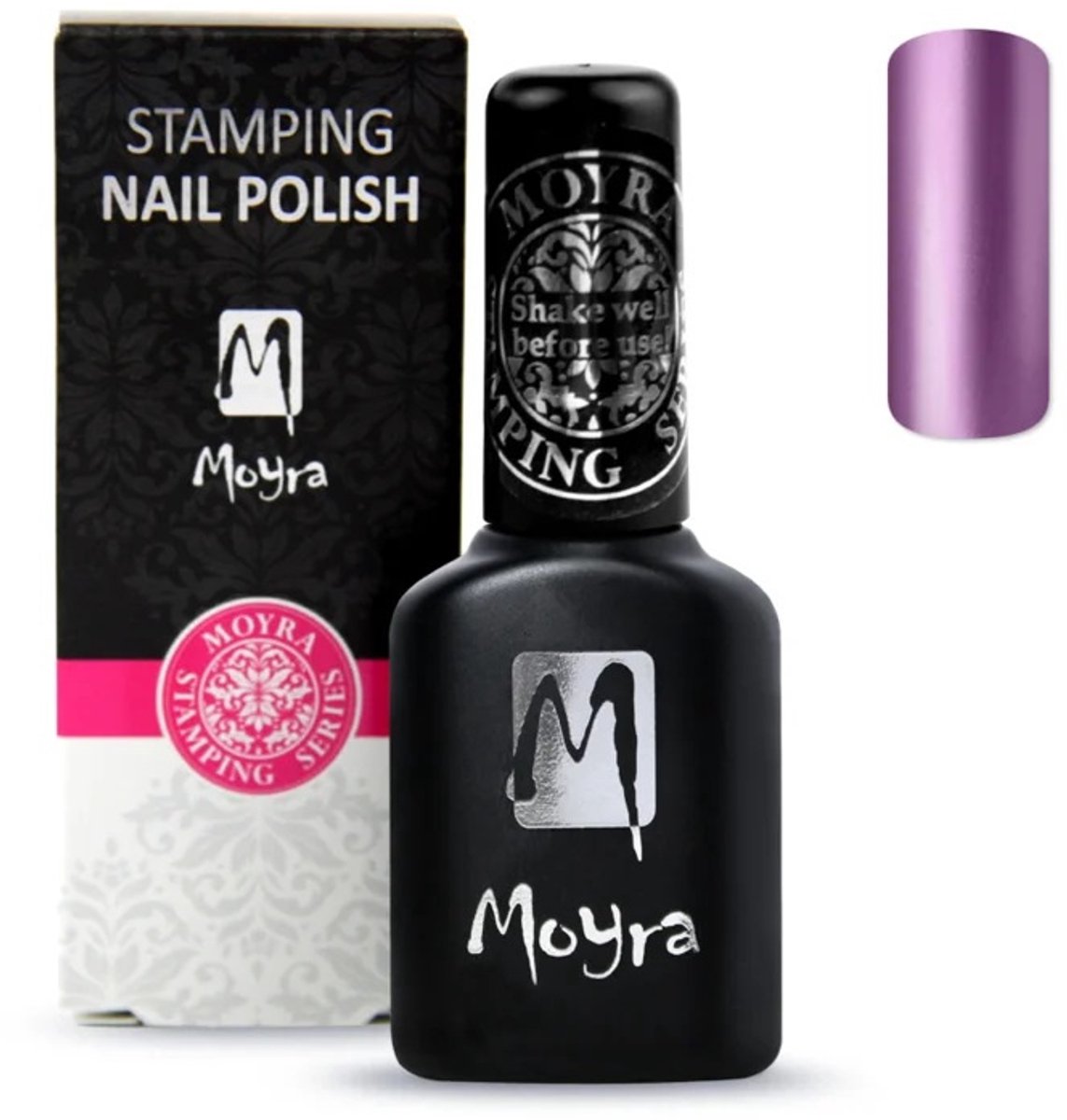 Moyra Smart Stamping Nail Polish SPS 15 METAL PURPLE