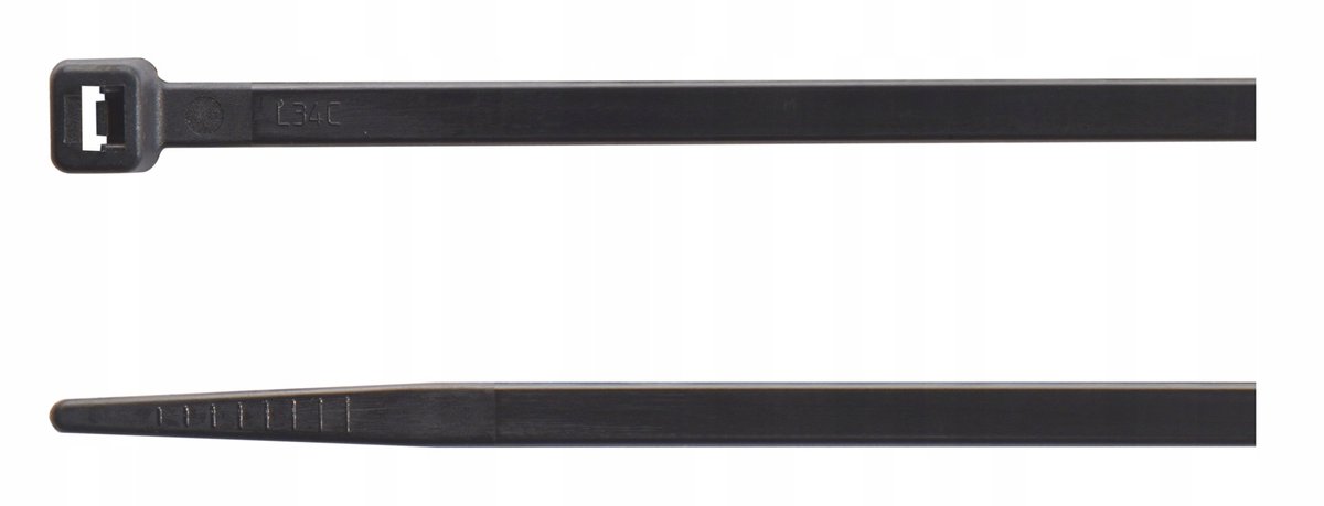 Zwarte Kabelbinders 4,8 x 188 mm - 100 Stuks