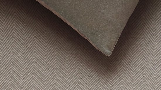 Rivièra Maison Connor dekbedovertrek - Eenpersoons - 140 x 200/220 cm - Zand van Riviera Maison — afbeelding 5