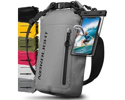 Waterproof Dry Bag with Phone Case - 5L, 10L, 20L, 30L Sizes | Roll-Top Design, Shoulder Strap | Versatile Backpack for Swimming, Beach, and SUP