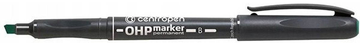 Centropen Permanente Marker 1-3mm Groen - Fijn & Sneldrogend