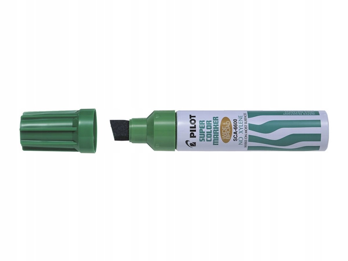 PILOT Jumbo Marker XXL Groen - Dikke Punt, Permanent