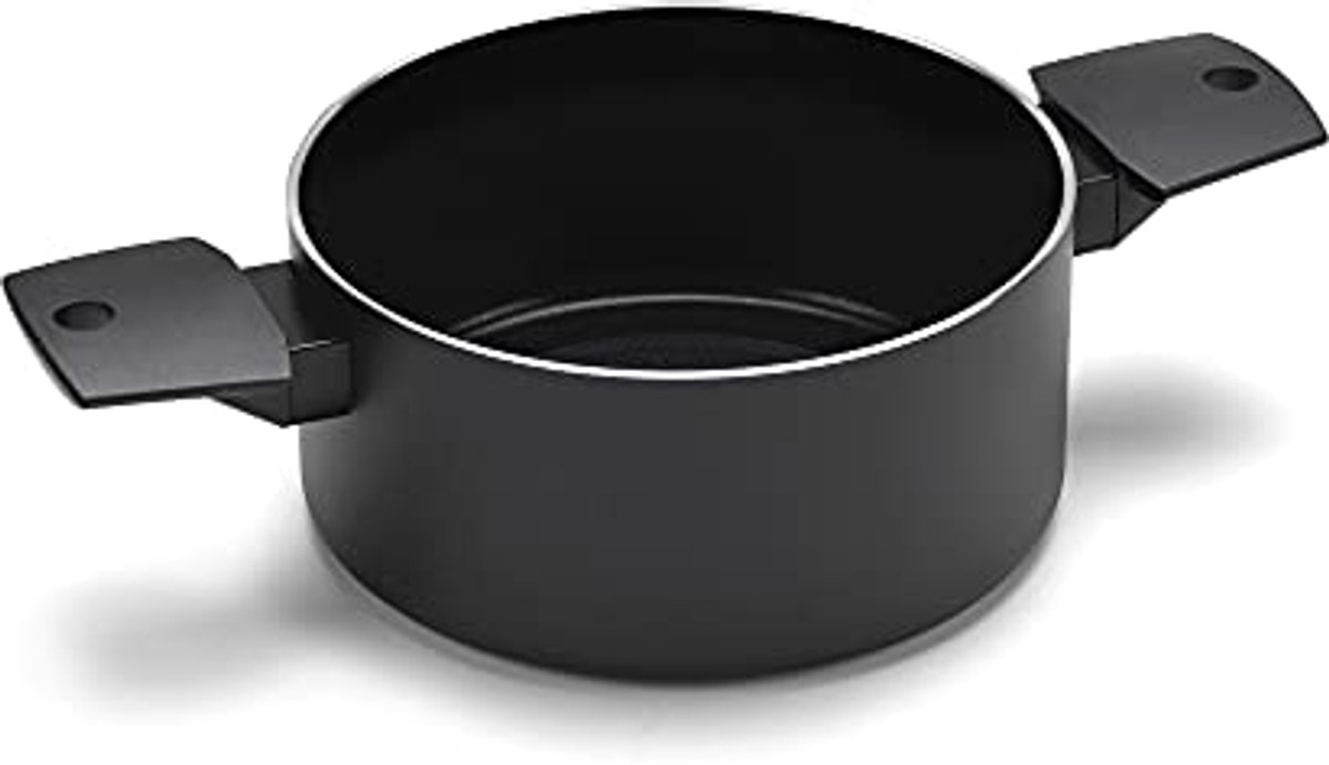 Gerecycleerde Aluminium Casserole met Handvatten - 20 cm, Geschikt voor Inductie