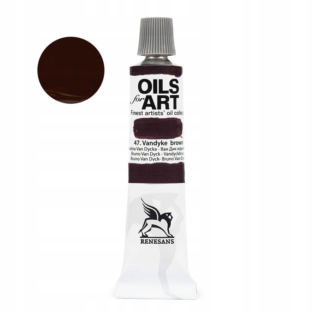 Olieverf 20ml 47 Brons Van Dyck - Hoge Kwaliteit voor Kunstenaars