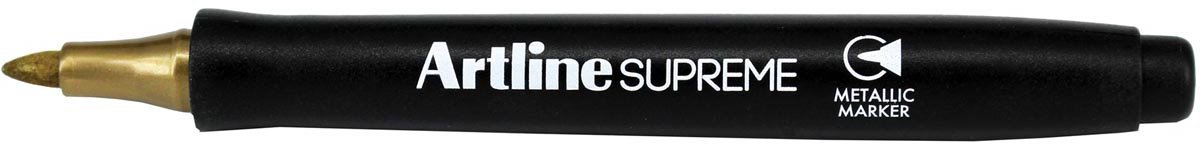 ARTLINE Supreme Metallic Permanent marker - 1 stuk - 1,0mm Lijndikte - Goud