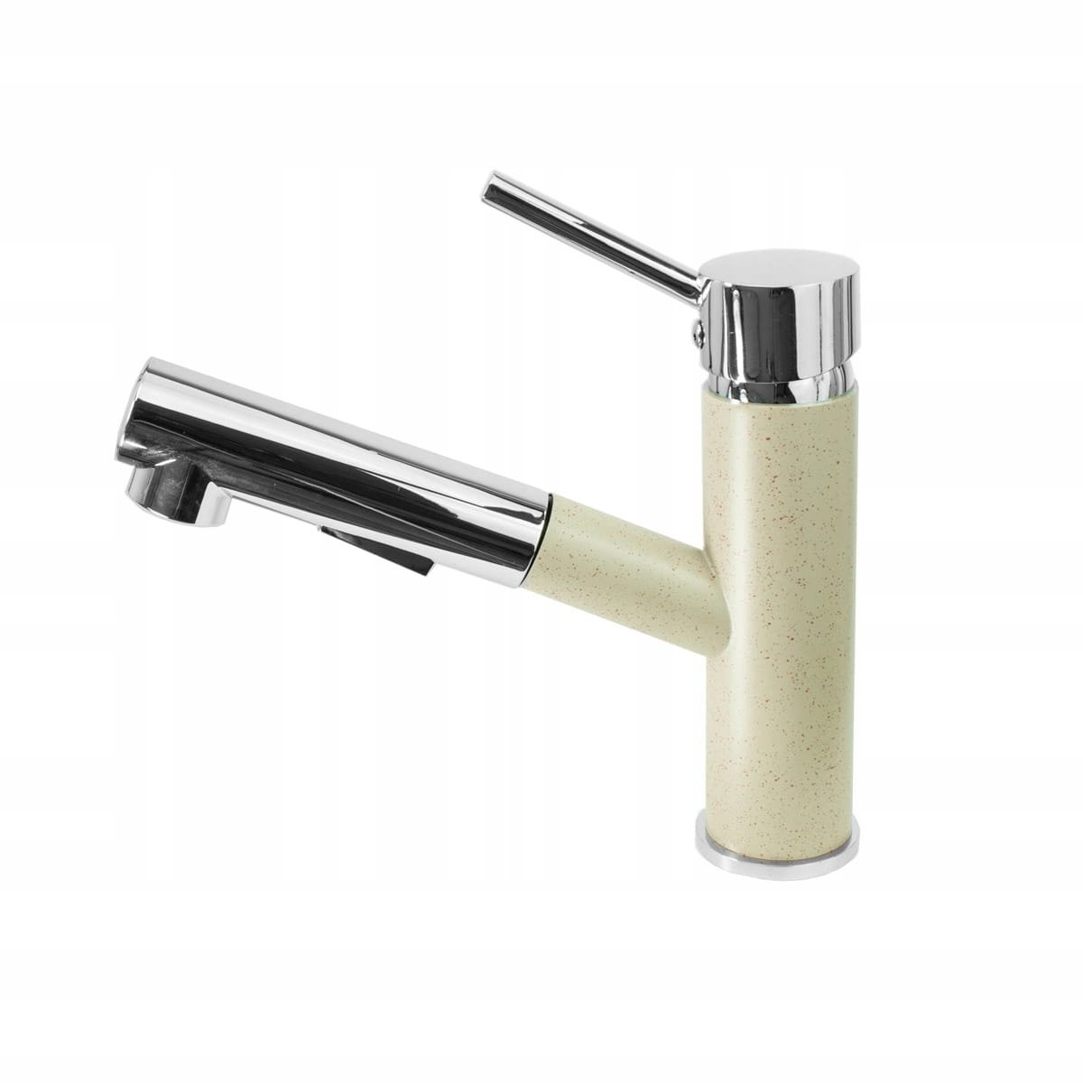 CADO2 Keukenmengkraan met Uittrekbare Uitloop - Beige