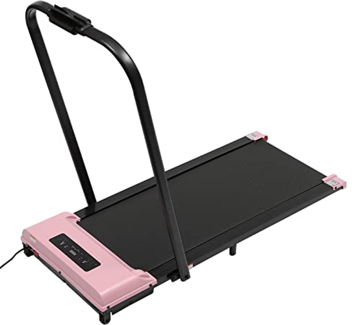 Inklapbare 2-in-1 loopband met afstandsbediening en LED-display - Elektrische wandelmachine voor thuis en kantoor