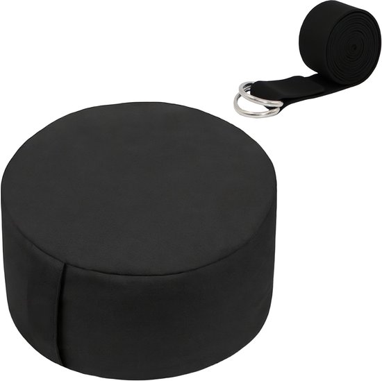 Kapok meditatiekussen set XL | Blauw/Olifant | 1031608219