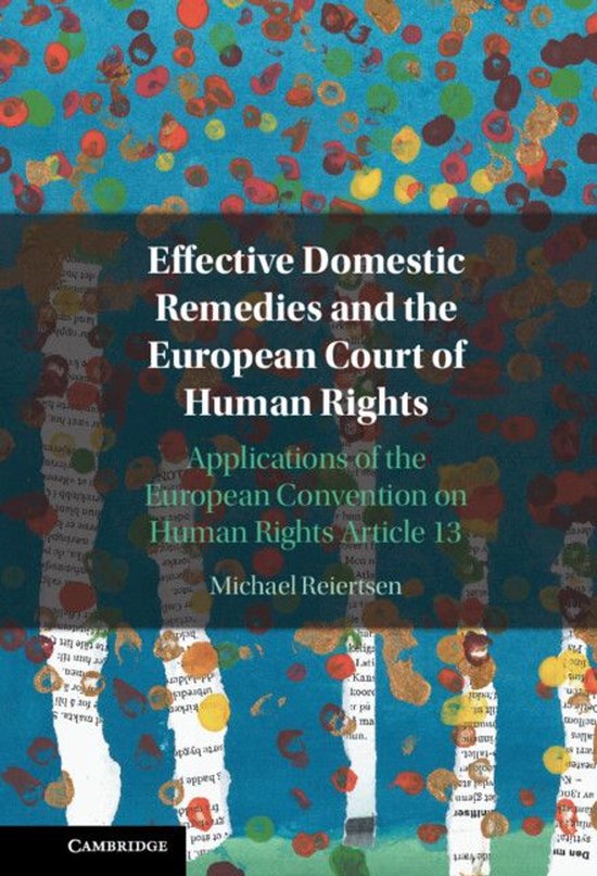 Effective Domestic Remedies and the European Court of Human  ... - cover
