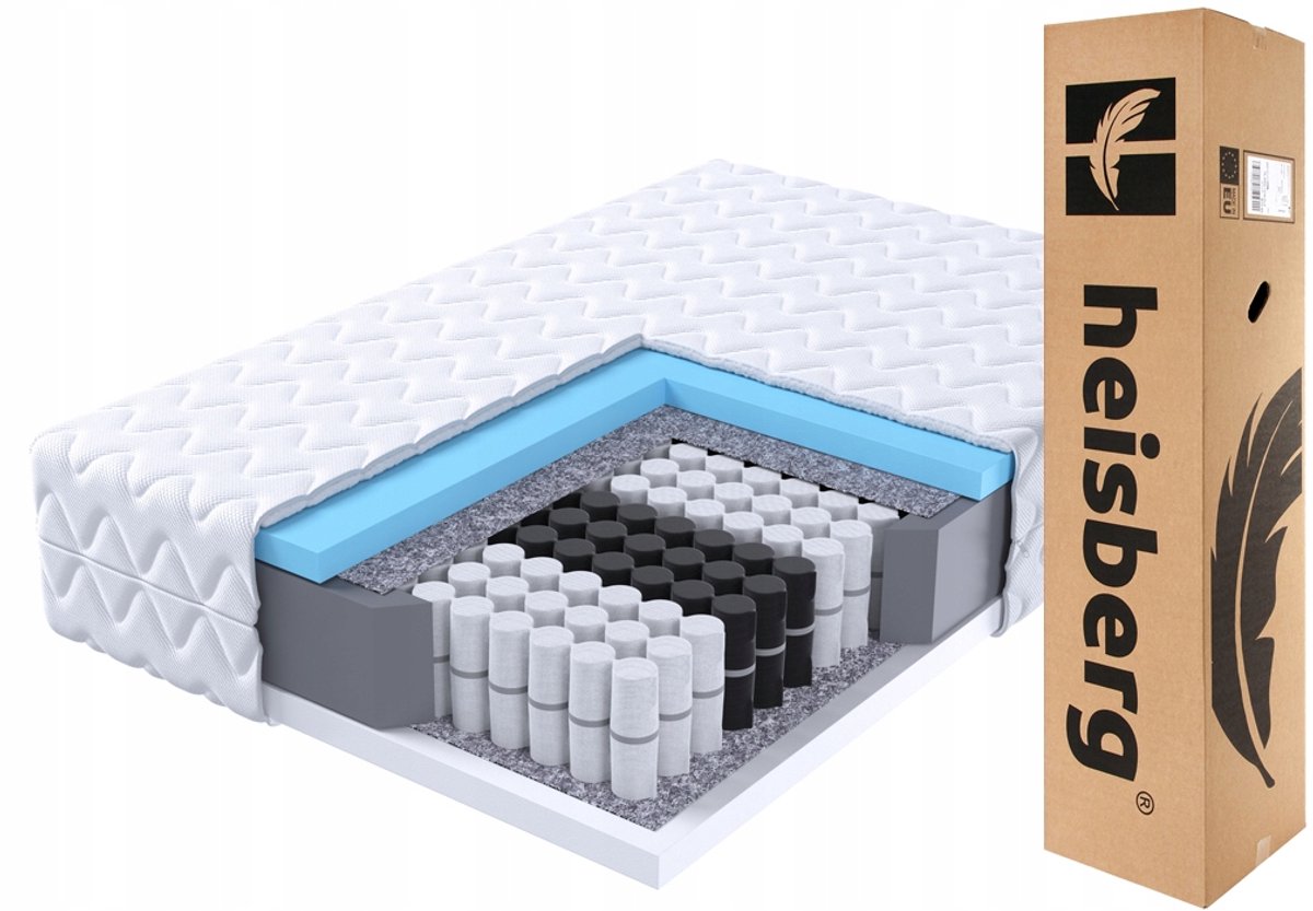 Pocketvering matras MURSI 140x200 HR schuim HEISBERG