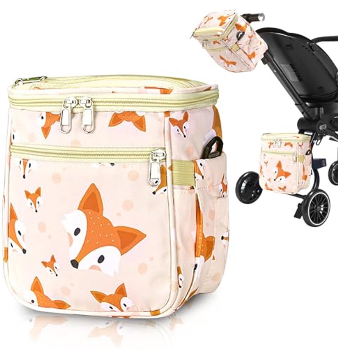 Handlebar Bag for Children, Bicycle Basket for Children, Front Bike Basket for Boys and Girls, Scooter, Suitable for Children's Bikes