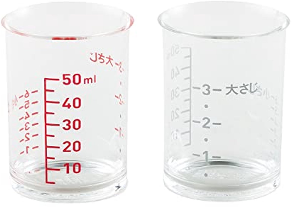 Maatbeker 50ml - Hittebestendig en Temperatuurbestendig
