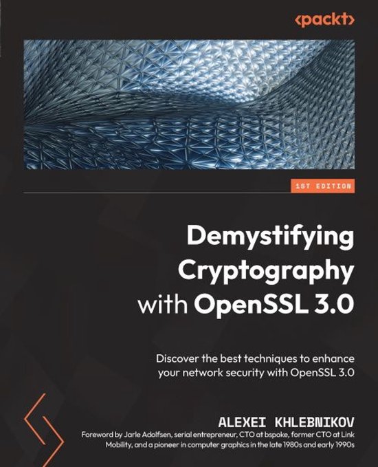 Demystifying Cryptography with OpenSSL 3.0 - cover