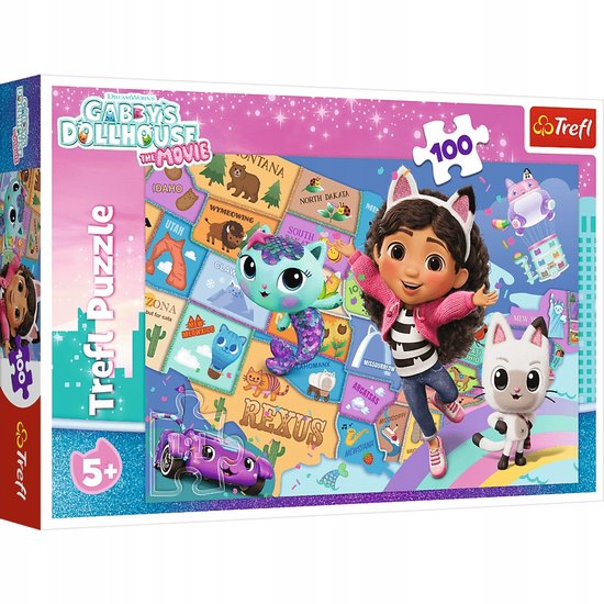 Trefl Primo - Marvel Spiderman, Spiderman gaat naar actie - 3in1: Puzzel 24 grote elementen, kleurboek, spel met kleurelementen, kleurrijke puzzel met sprookjeshelden, leuk voor kinderen vanaf 3 jaar
