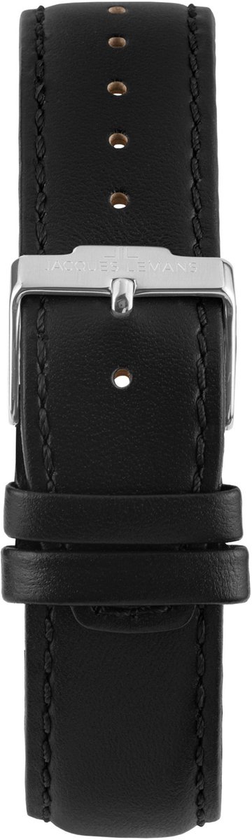 Datum horloge London Silver - Black