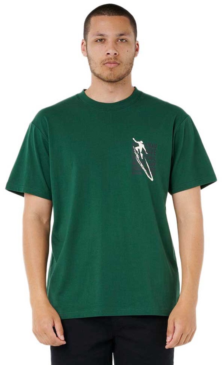 Rip Curl Petro Eddie Would Go T-shirt Met Korte Mouwen M Man Groen