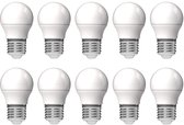 Avide E27 LED Lamp 6.5W - 806lm - 4000K - Neutraal Wit - LED Mini Globe P45 - Vervangt 60W Gloeilamp - 10 stuks