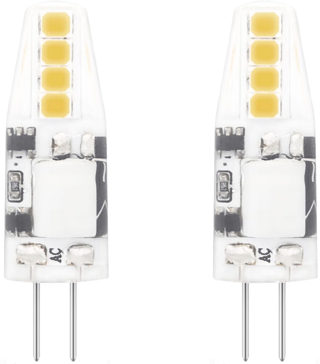 Modee LED Lamp G4 - 1.8W 2700K 180 LM 12V - LED Lamp insteek - Warm Wit - 2 stuks