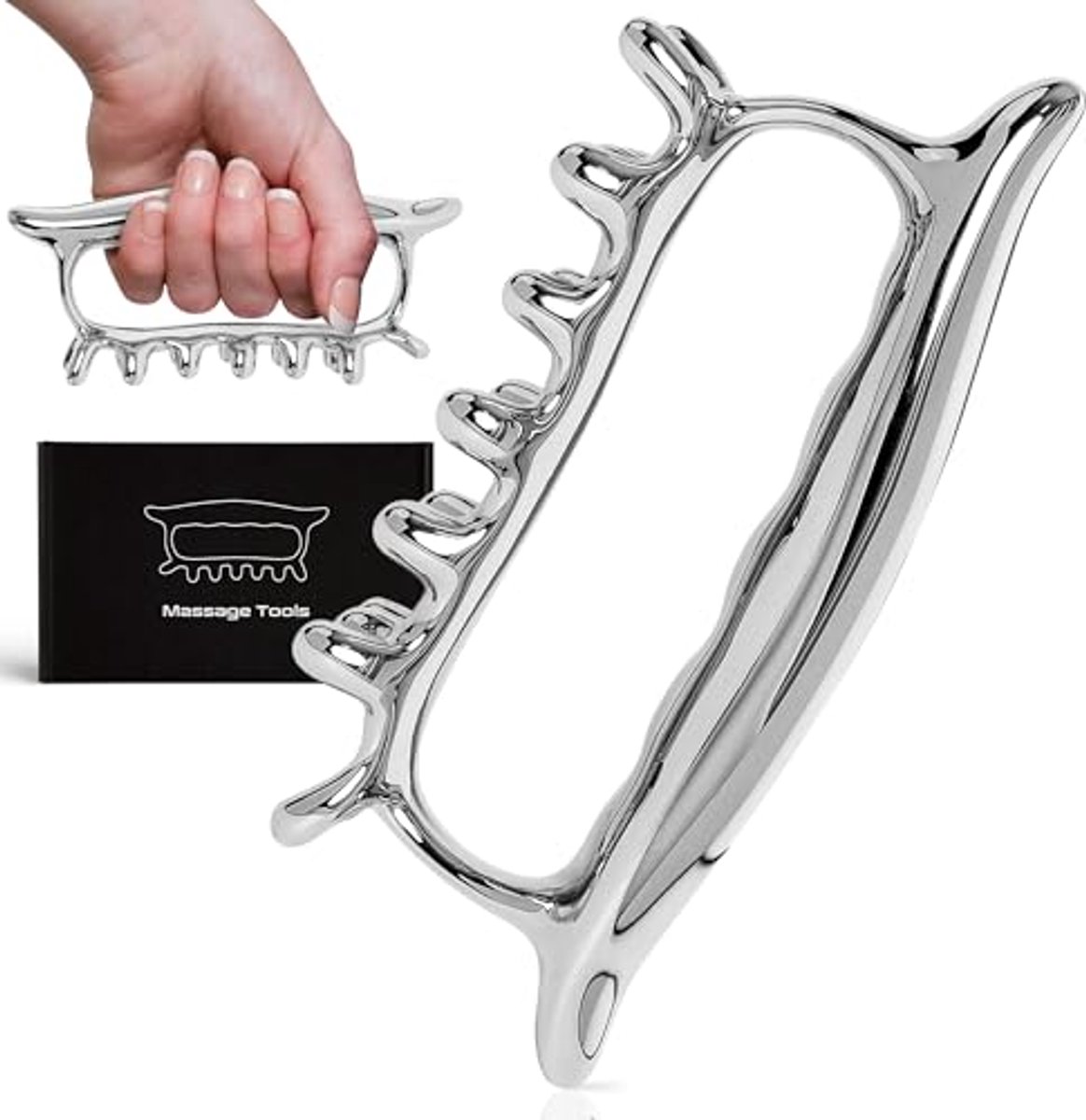 Fascia Massage Tool - Roestvrij Staal voor dieptebehandeling van spieren