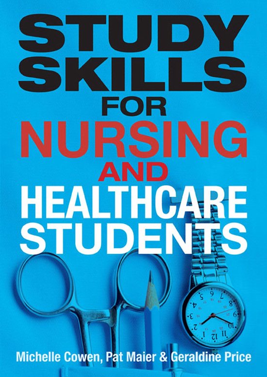 Study Skills for Nursing and Healthcare Students - cover