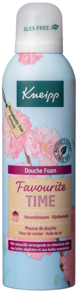 1 x Kneipp - Douche schuim - Favourite Time - Kersenbloesem - 200 ml - Douche Schuim - Kersenbloesem - Schuim Voor Bad - Natuurlijke Ingrediënten - Sulfaatvrij