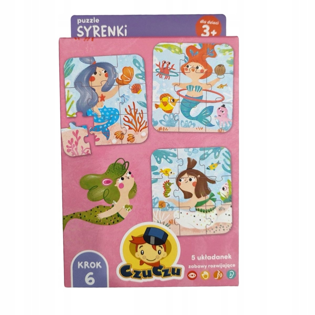 CzuCzu Zeemeermin Puzzels voor Kinderen - 45 Stukjes, Vanaf 3 Jaar