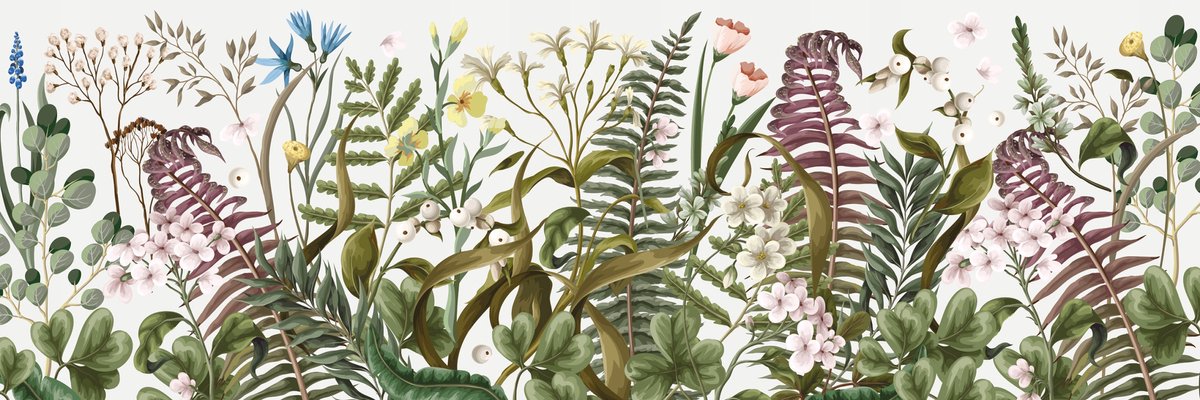 Interdruk Panoramische Puzzel Bloemen 4 - 1000 stukjes