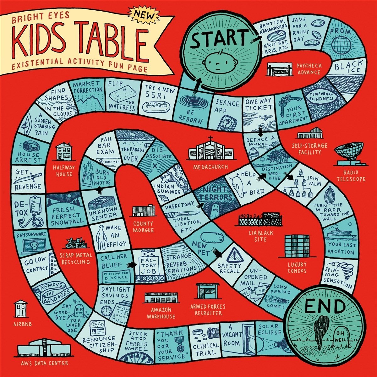 Bright Eyes - Kids Table (12" Single)