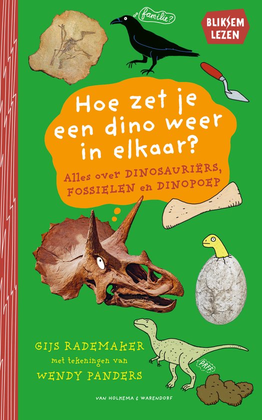 Hoe zet je een dino weer in elkaar? - cover