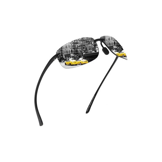 Foto: Sportzonnebrillen heren dames frameloos montuur niet gebroken hardlopen vissen honkbal autorijden