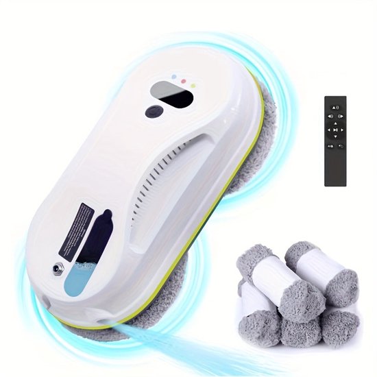 Raamwisser – Ruitenreiniger – Ramenwasser – Raamtrekker – Ruitenwisser Robot – Automatisch – Ultrasone Waterverneveling – Afstandsbediening