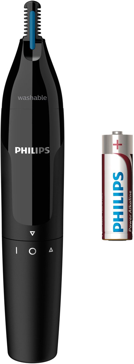 Philips Norelco NOSETRIMMER Series 1000 Neus- en oortrimmer 100% comfort zonder te trekken