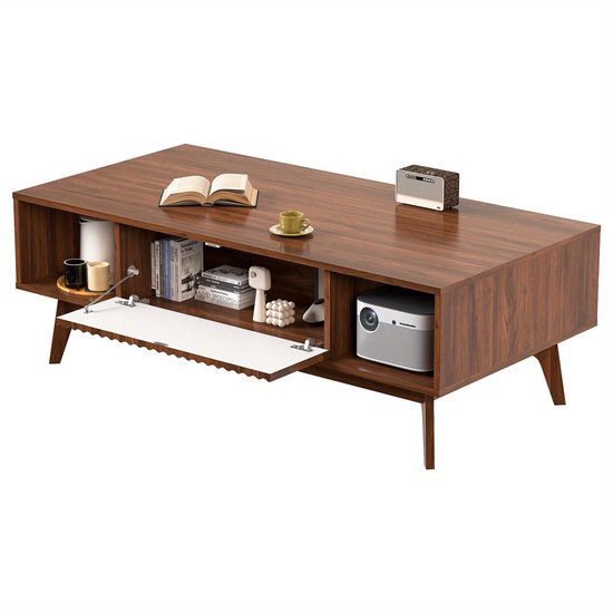 Salontafel Unique 4 laden - Stijlvolle Tafel met Opbergruimte | Paco Meubelen - Paco World Collections