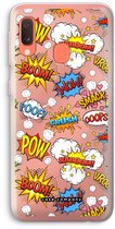 Case Company® - Hoesje geschikt voor Samsung Galaxy A20e hoesje - Pow Smack - Soft Cover Telefoonhoesje - Bescherming aan alle Kanten en Schermrand