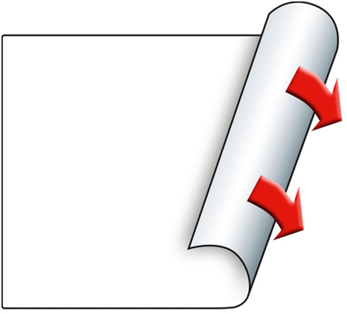 METO etiketten voor prijstang, 29 x 28 mm, wit